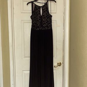 Long black dress